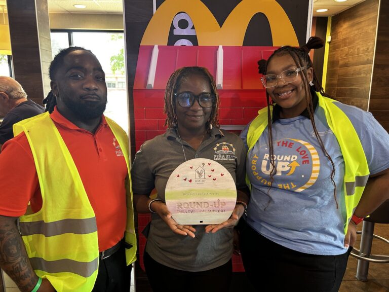 Giving at McDonald’s